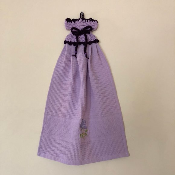 Crochet dish towel, Dress shape towel - Picture 9 of 9